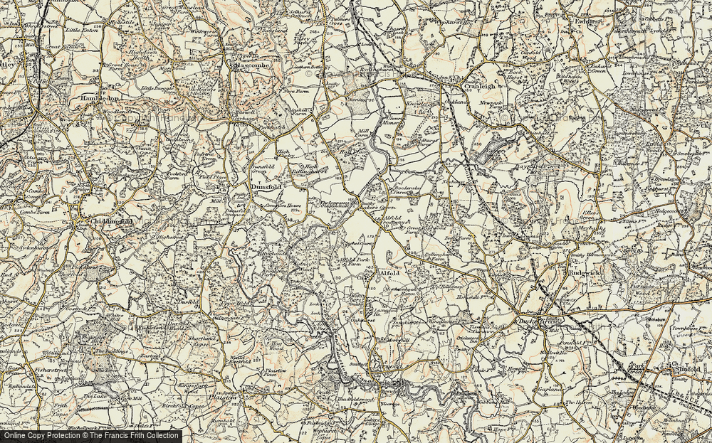 Old Map of Laker's Green, 1897-1909 in 1897-1909