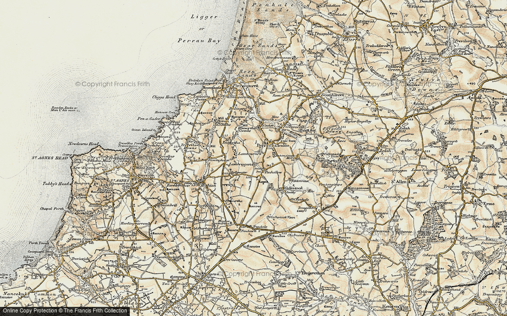 Old Map of Lambourne, 1900 in 1900