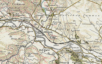 Old map of Brownknowe in 1901-1904
