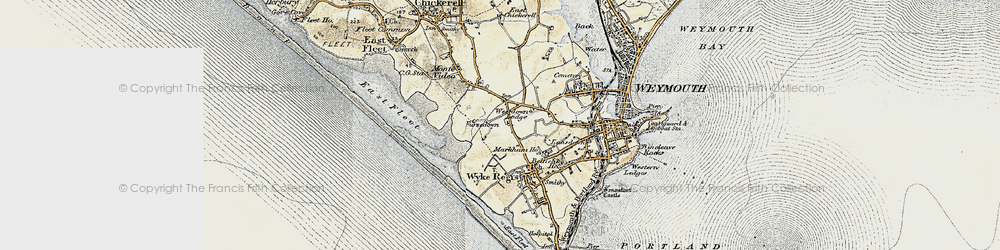 Old map of Lanehouse in 1899
