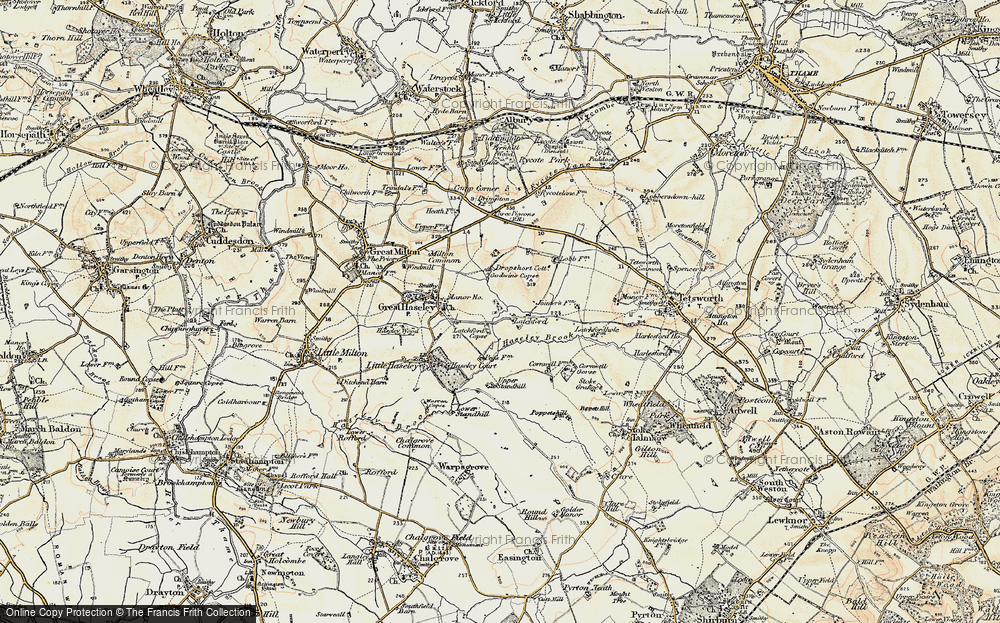 Old Map of Latchford, 1897-1899 in 1897-1899