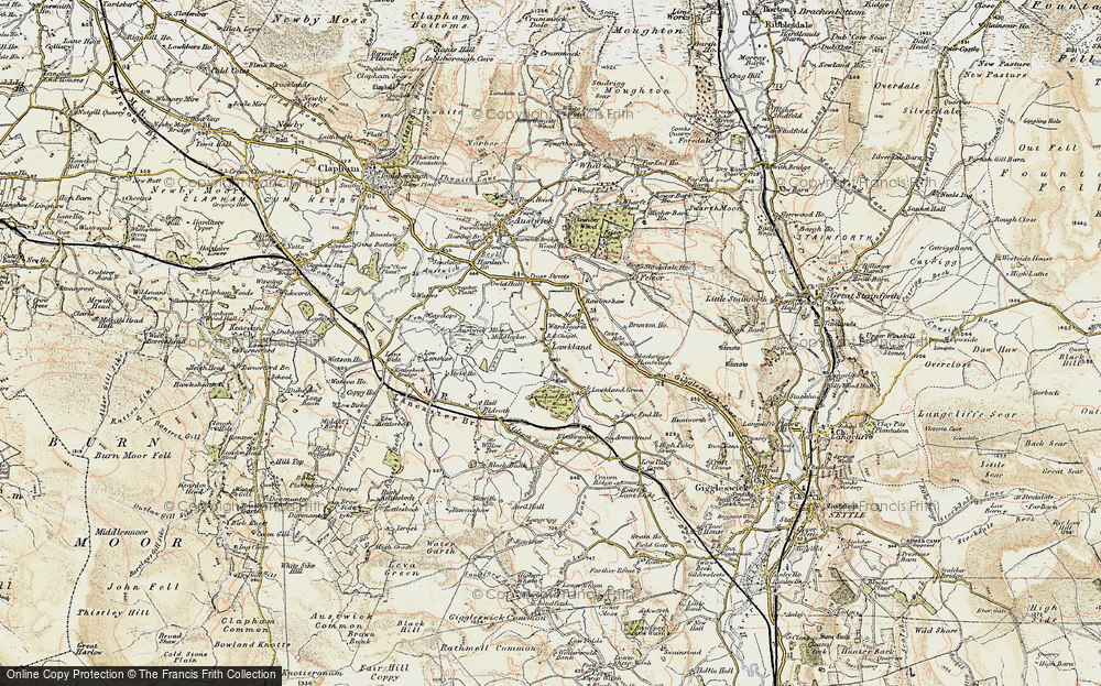 Old Map of Lawkland, 1903-1904 in 1903-1904