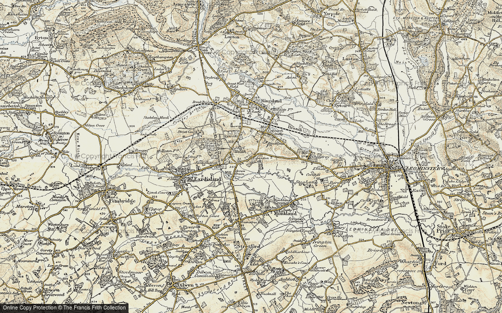 Old Map of Lawton, 1900-1903 in 1900-1903