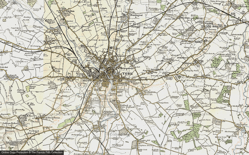Old Map of Layerthorpe, 1903 in 1903