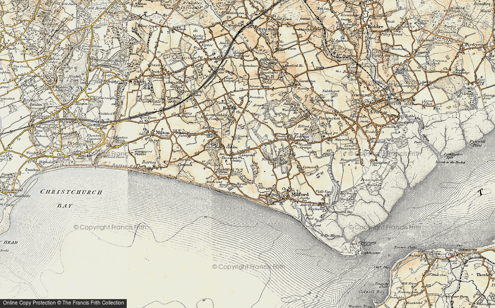 Old Map of Leagreen, 1899-1909 in 1899-1909