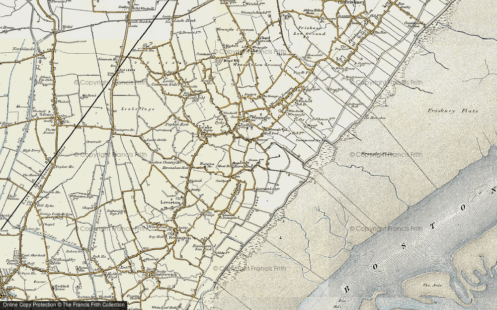 Old Map of Leake, 1901-1902 in 1901-1902