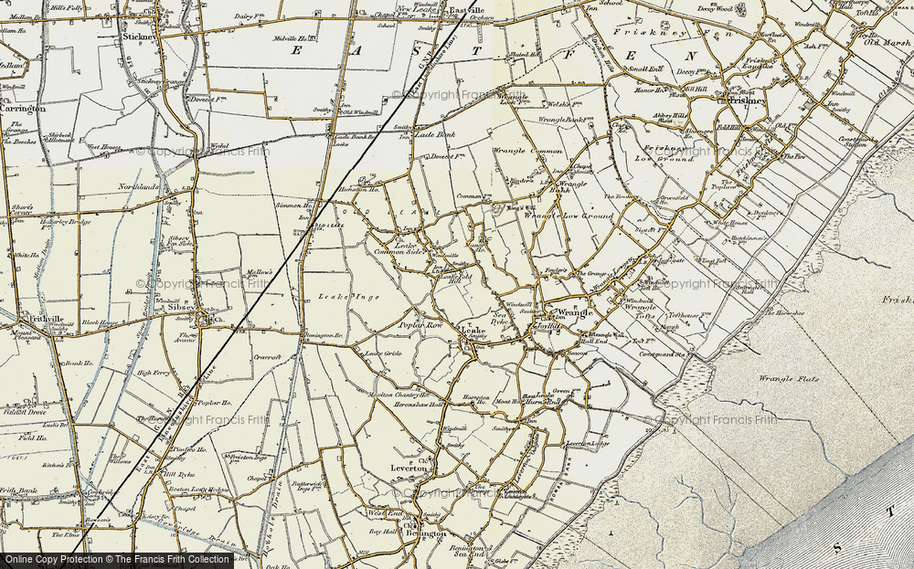 Old Map of Leake Fold Hill, 1901-1902 in 1901-1902