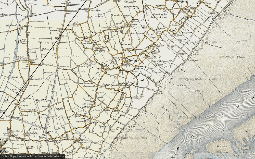 Old Map of Leake Hurn's End, 1901-1902 in 1901-1902