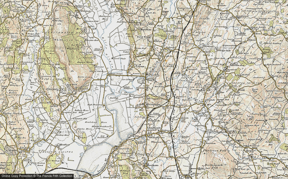 Old Map of Leasgill, 1903-1904 in 1903-1904