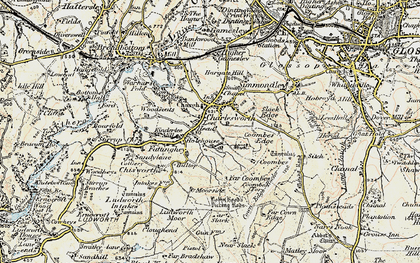 Old map of Lee Head in 1903