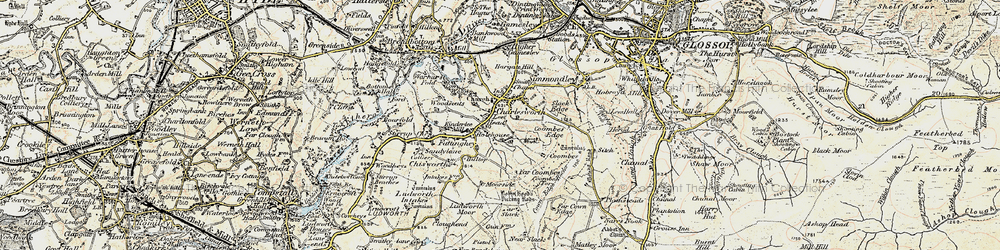 Old map of Lee Head in 1903