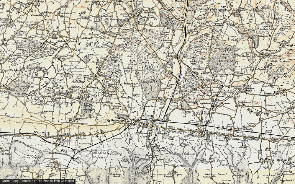 Old Map of Leigh Park, 1897-1899 in 1897-1899