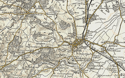 Old map of Lenten Pool in 1902-1903