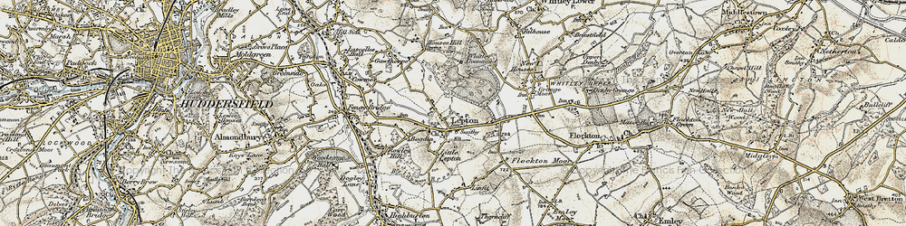 Old map of Lepton in 1903