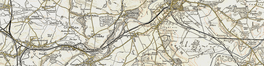 Old map of Levitt Hagg in 1903
