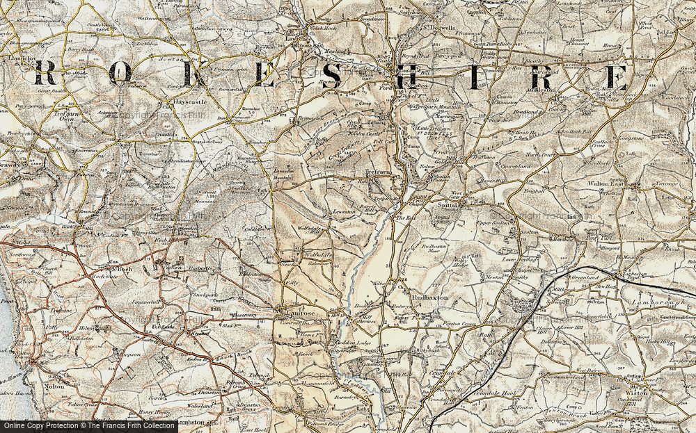 Old Map of Leweston, 1901-1912 in 1901-1912