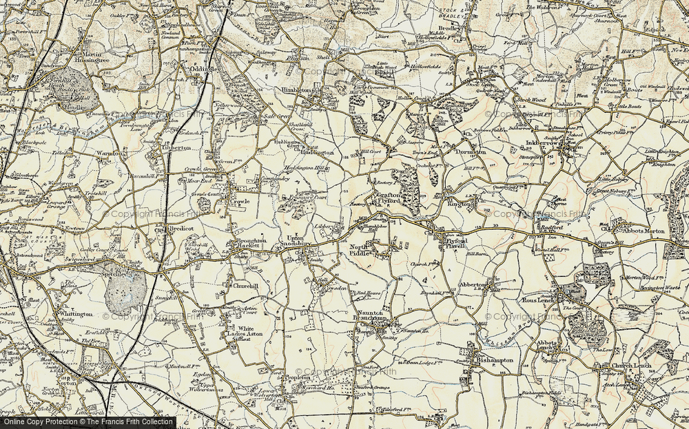 Old Map of Libbery, 1899-1902 in 1899-1902
