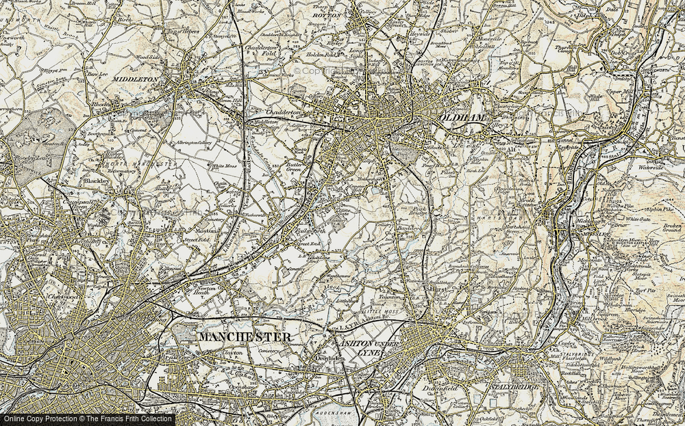 Old Map of Lime Side, 1903 in 1903