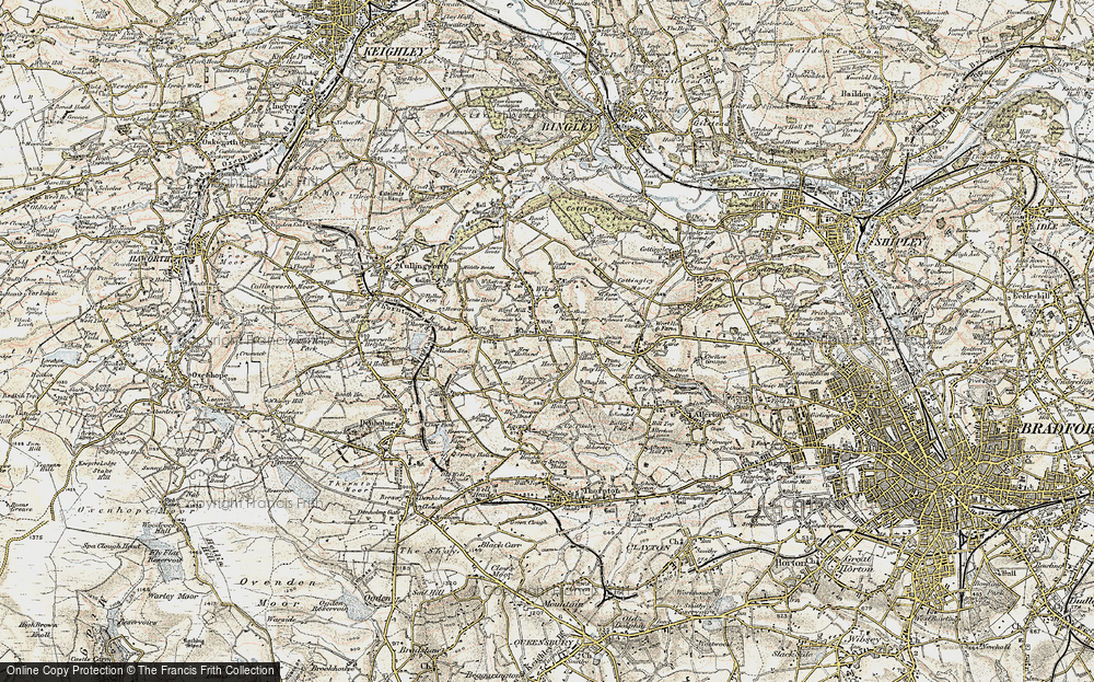 Old Map of Lingbob, 1903-1904 in 1903-1904