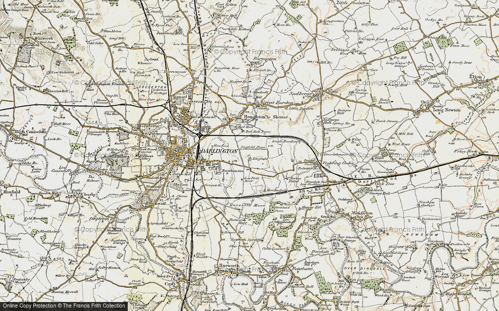 Old Map of Lingfield, 1903-1904 in 1903-1904