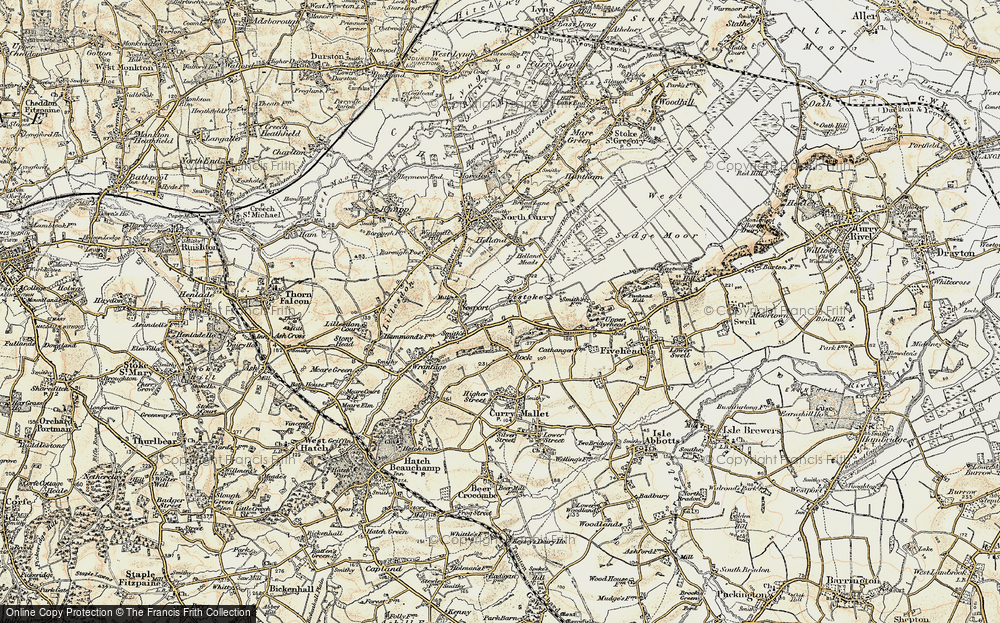 Old Map of Listock, 1898-1900 in 1898-1900