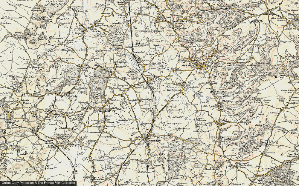 Old Map of Little Bristol, 1898-1899 in 1898-1899