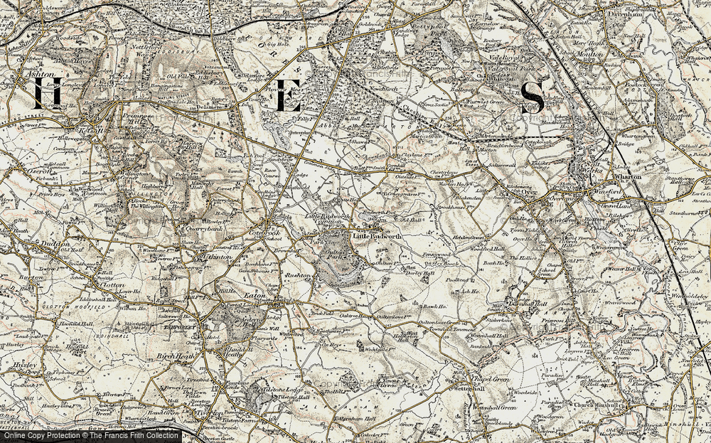 Little Budworth, 1902-1903