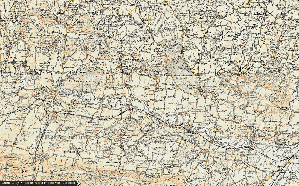 Old Map of Little Common, 1897-1900 in 1897-1900
