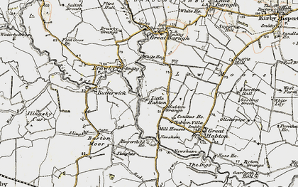 Old map of Little Habton in 1903-1904
