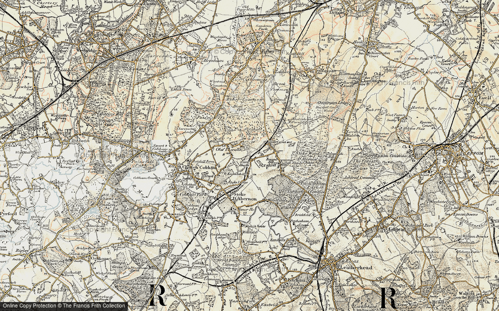 Old Map of Little Heath, 1897-1909 in 1897-1909