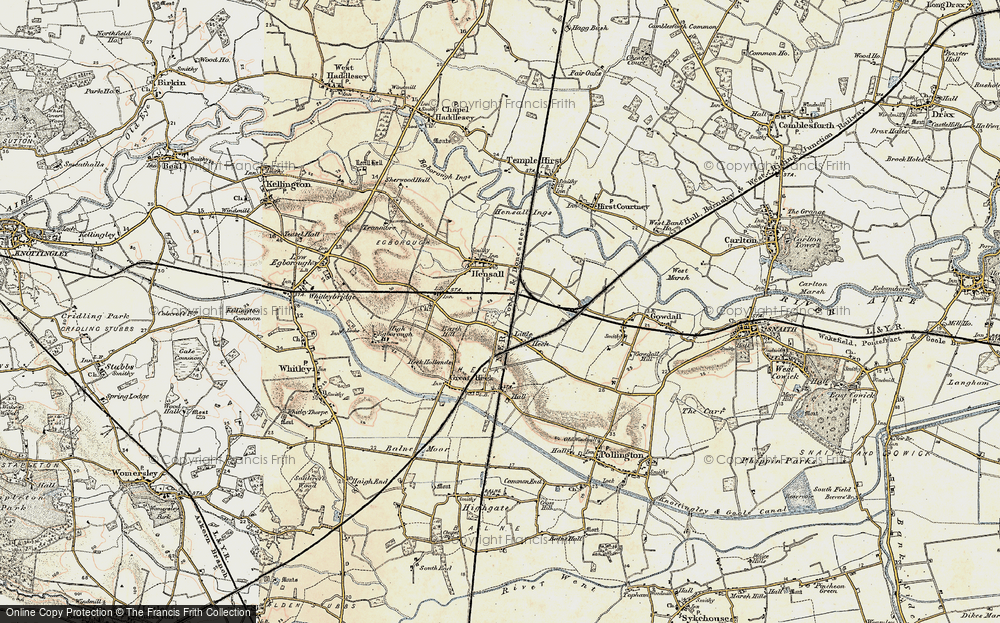 Old Map of Little Heck, 1903 in 1903