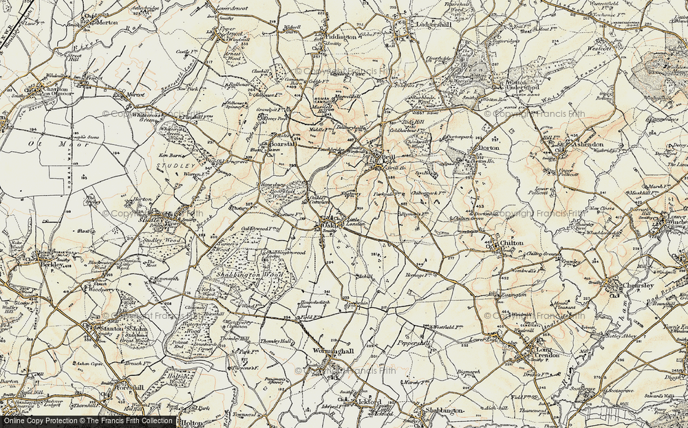 Old Map of Little London, 1898-1899 in 1898-1899