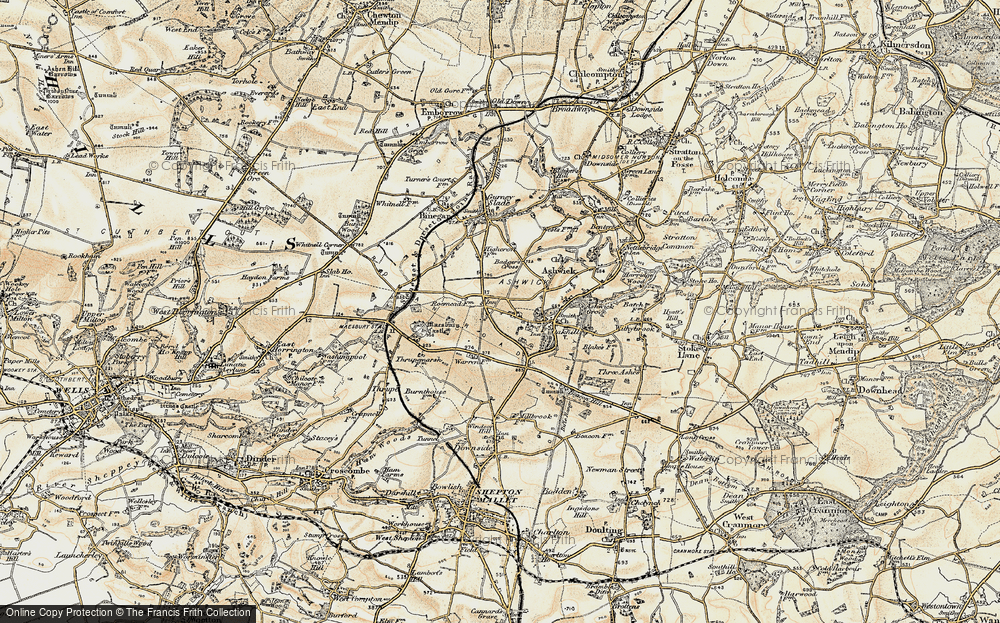 Old Map of Little London, 1899 in 1899