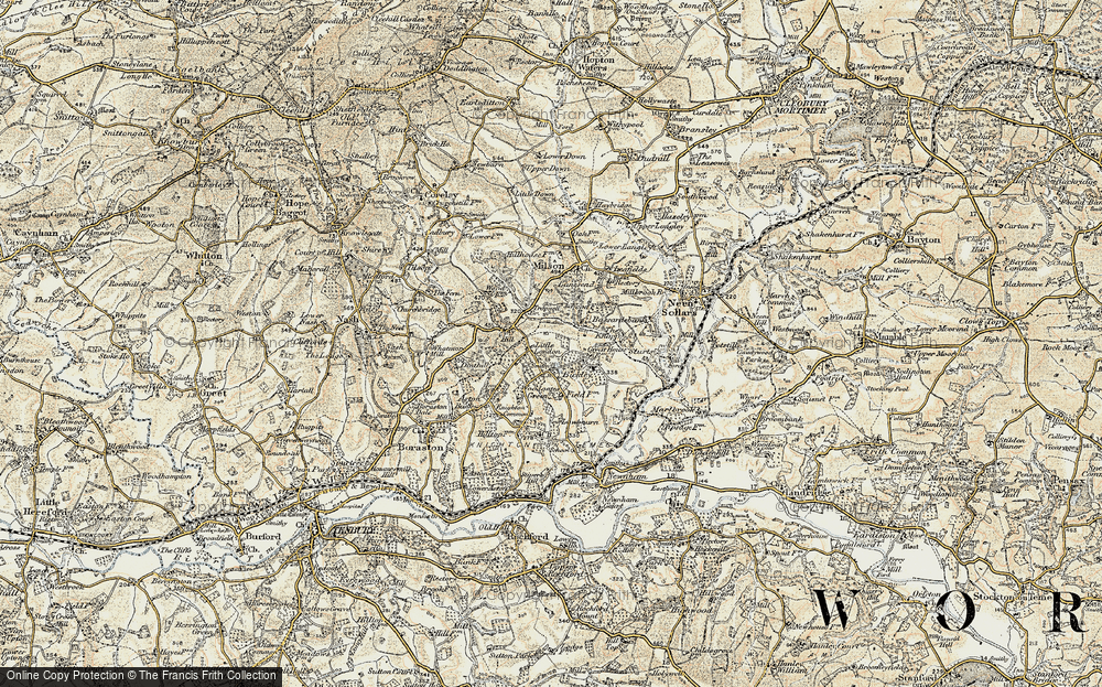 Old Map of Little London, 1901-1902 in 1901-1902