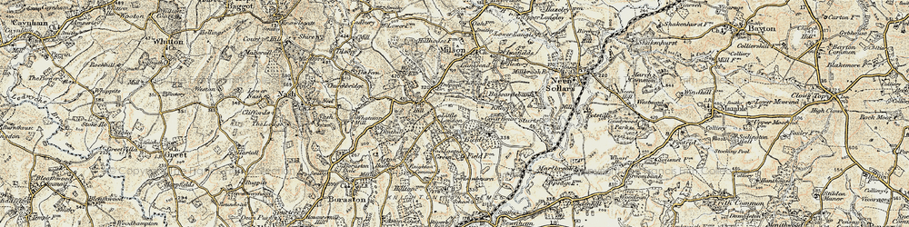 Old map of Little London in 1901-1902