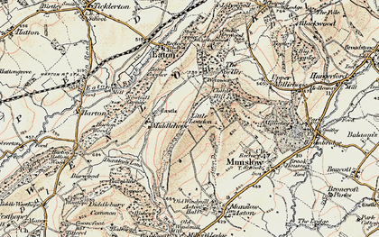 Old map of Little London in 1902