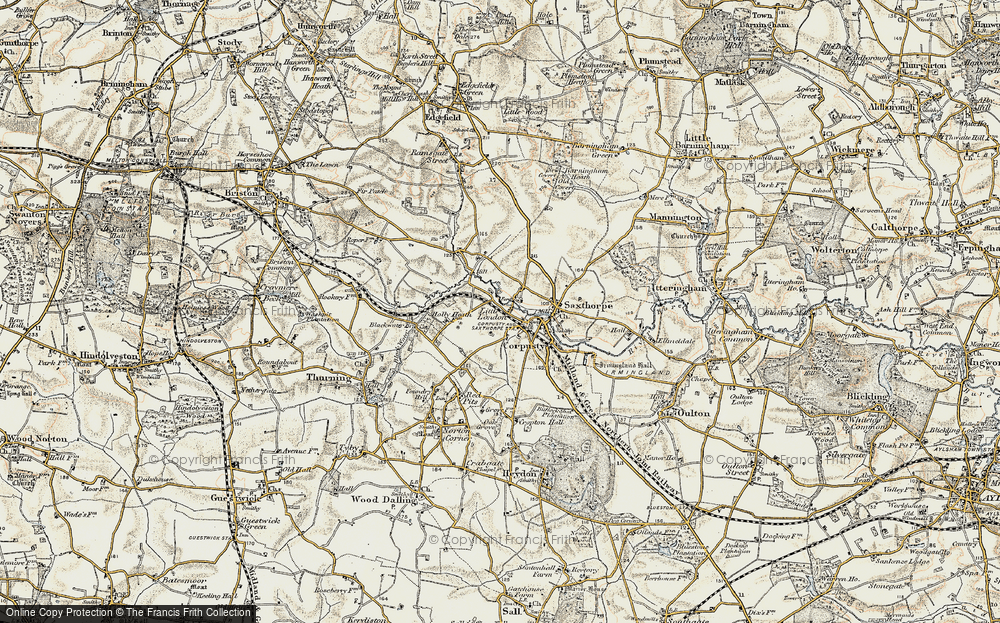 Old Map of Little London, 1902 in 1902