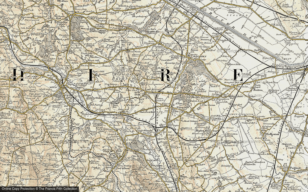 Old Map of Little Mountain, 1902-1903 in 1902-1903