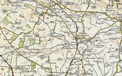 Old map of Little Musgrave in 1903-1904