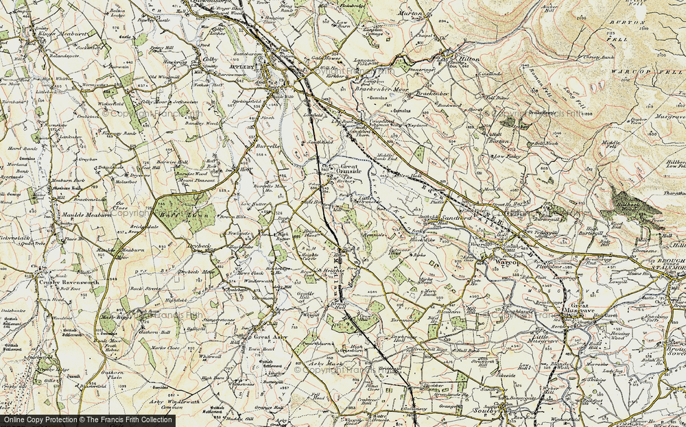 Old Map of Little Ormside, 1903-1904 in 1903-1904