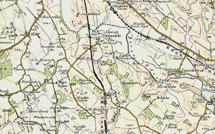 Old map of Heights in 1903-1904