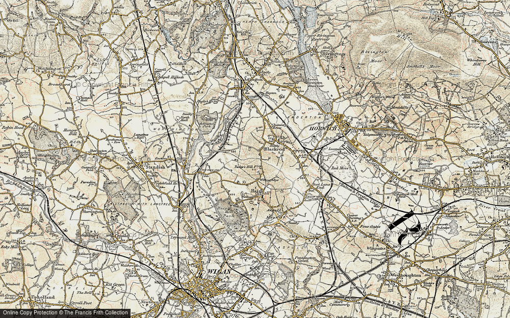 Old Map of Little Scotland, 1903 in 1903
