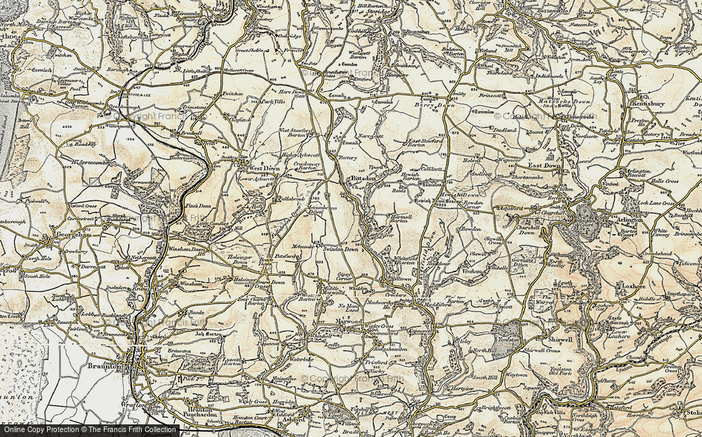 Old Map of Little Silver, 1900 in 1900