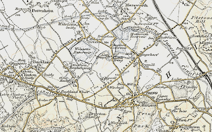 Old map of Little Tring in 1898