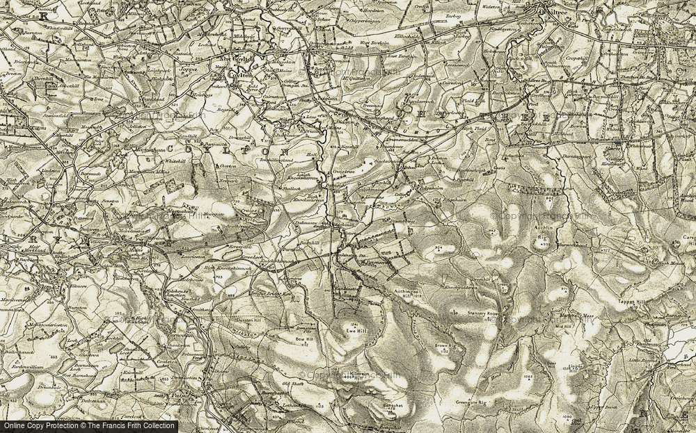 Old Map of Littlemill, 1904-1906 in 1904-1906