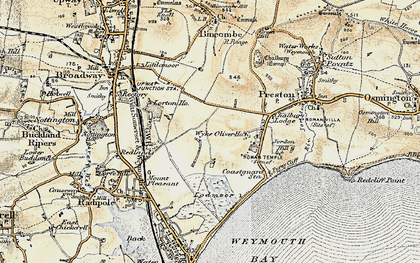 Old map of Littlemoor in 1899