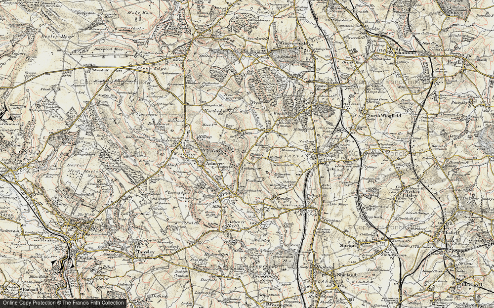 Old Map of Littlemoor, 1902-1903 in 1902-1903