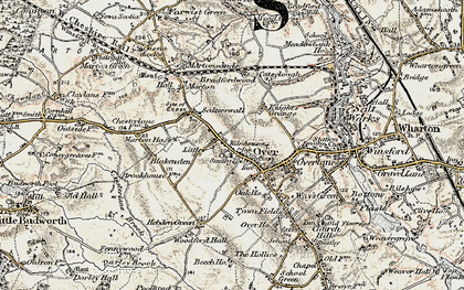 Old map of Littler in 1902-1903