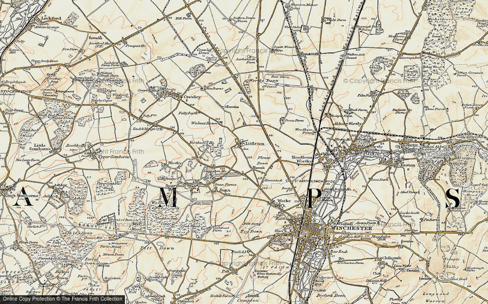 Old Map of Littleton, 1897-1900 in 1897-1900