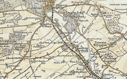 Old map of Littleton in 1897-1909